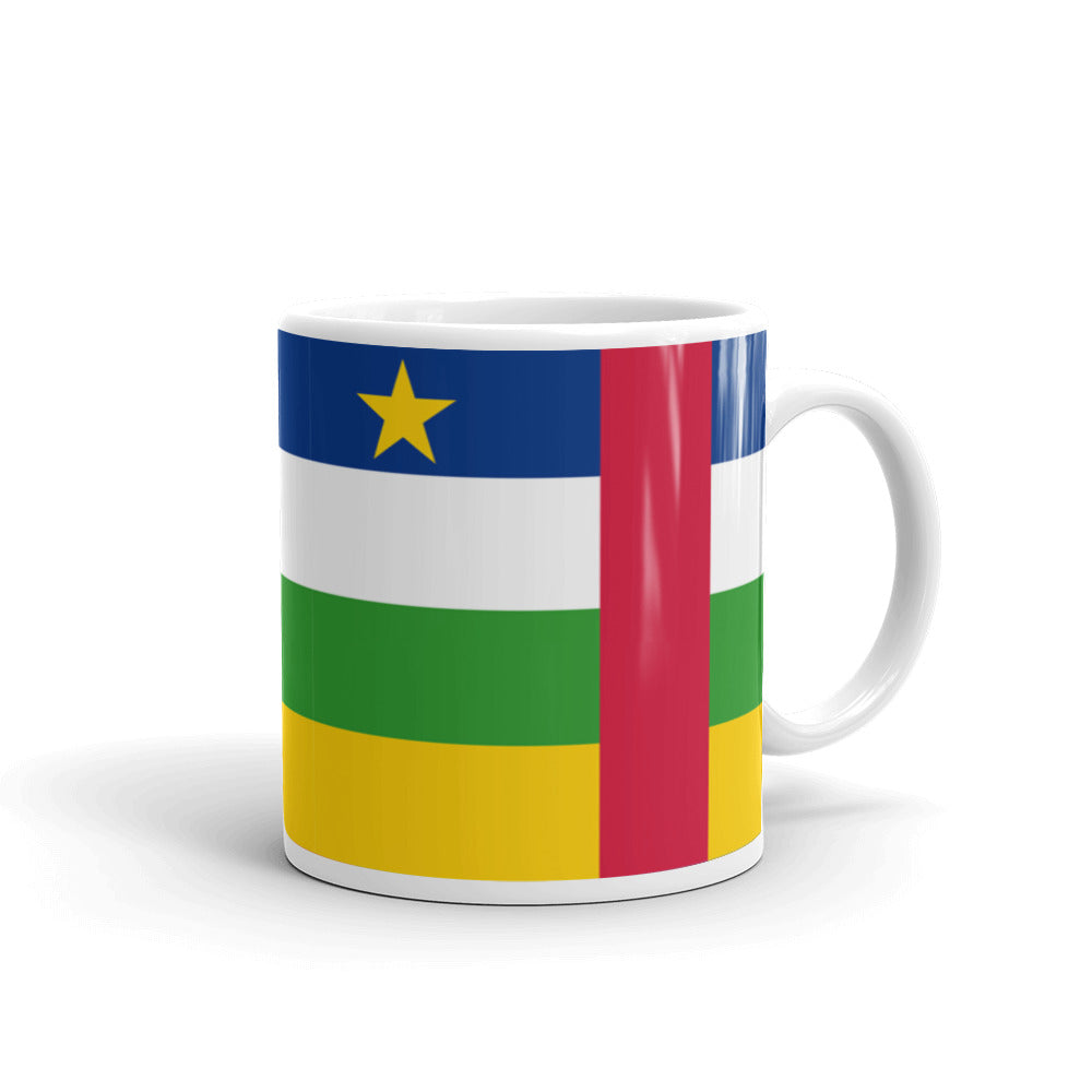 Central-African Republic Flag Mug