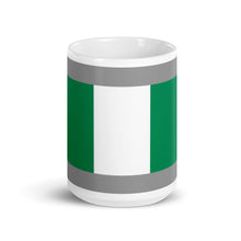 Load image into Gallery viewer, Nigeria Grey Flag Mug
